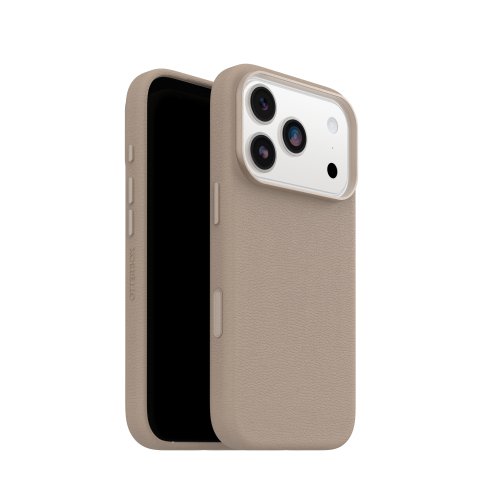 OtterBox Symmetry Cactus Leather Camera Control Apple iPhone 17 Pro Cottonwood Glen