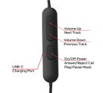 Verbatim TruSound Pro Neckband Earbuds Black