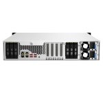 QNAP TS-H1887XU-RP NAS Rack (2 U) Intel Xeon E E-2336 32 Go DDR4 0 To QuTS hero Noir, Blanc