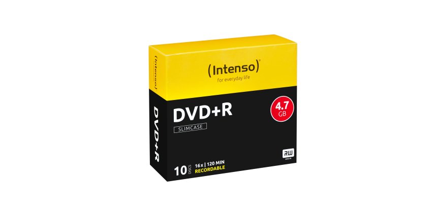Intenso DVD+R 4.7 GB 16x 10 pc(s)