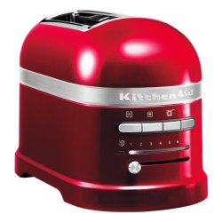 KITCHENAID Grille pain Artisan 5KMT2204ECA Rouge Pomme d'amour