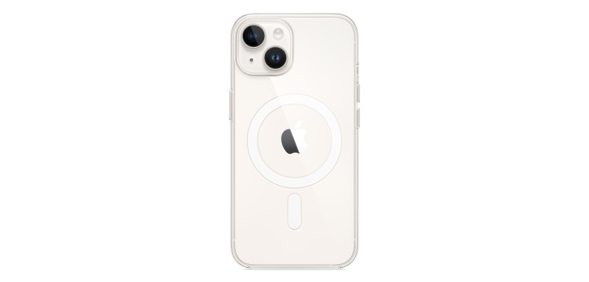 Apple Coque transparente avec MagSafe pour iPhone 14