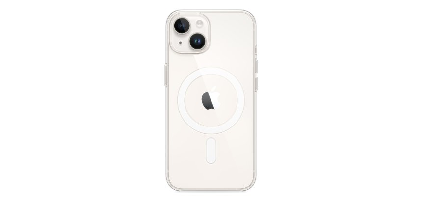 Apple Coque transparente avec MagSafe pour iPhone 14
