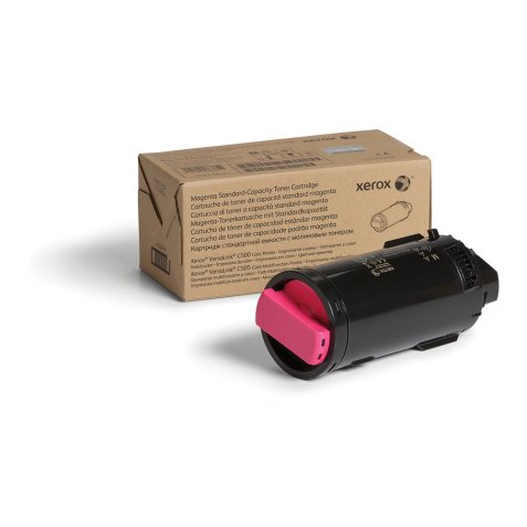 Xerox Cartouche de toner Magenta de Capacité standard Imprimante couleur ® VersaLink® C500?/?multifonctions ® VersaLink® C505 (2400 pages) - 106R03860