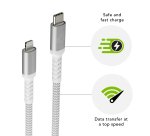 dbramante1928 CB12CLGR7117 câble Lightning 1,2 m Blanc