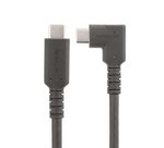 StarTech.com Câble USB-C de 2m, Coudé à Droite, USB 5Gbps, 100W (5A) Power Delivery, 4K 60Hz DP Alt Mode, Cordon USB C Robuste - Compatible Thunderbolt