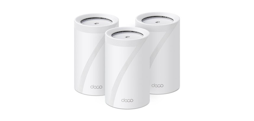 TP-Link Deco BE68 (3-pack) Tri-bande (2,4 GHz / 5 GHz / 6 GHz) Wi-Fi 7 (802.11be) Blanc Interne