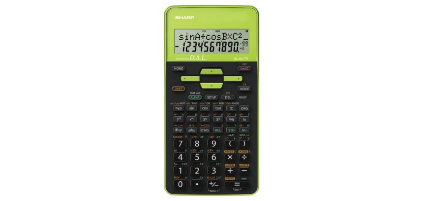 Sharp EL-531TH calculator Pocket Scientific Black, Green