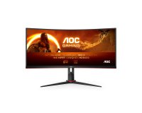 AOC G2 CU34G2XP/BK pantalla para PC 86,4 cm (34") 3440 x 1440 Pixeles UltraWide Quad HD LED Negro