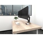 Equip Soporte de sobremesa para dos monitores interactivos de 17"-32