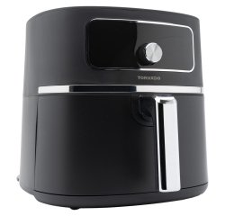 TORNADO TAFT-0005-GS Fritteuse Einzigartig 5,7 L Autonom 1750 W Heißluftfritteuse Schwarz
