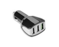 Celly CC3USBTURBOBK mobile device charger Universal Black Cigar lighter Auto