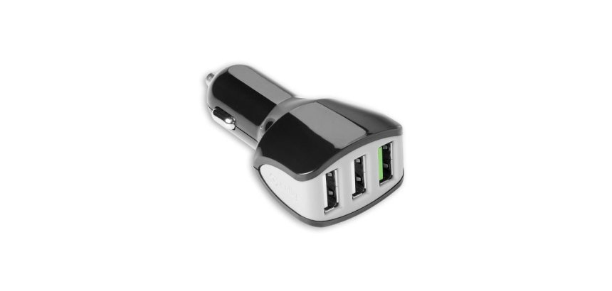 Celly CC3USBTURBOBK mobile device charger Universal Black Cigar lighter Auto