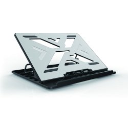 Conceptronic THANA ERGO S, Laptop Cooling Stand Supporto per computer portatile Grigio 39,6 cm (15.6")