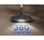 Hoover HF122RH 011 Aspirapolvere elettrica Batteria Secco Tessuto Senza sacchetto 0,9 L 170 W Rosso, Argento