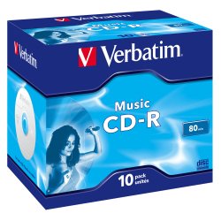 Verbatim Music CD-R 700 MB 16x 10 pieza(s)