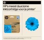 HP 937e EvoMore originele cyaan inktcartridge