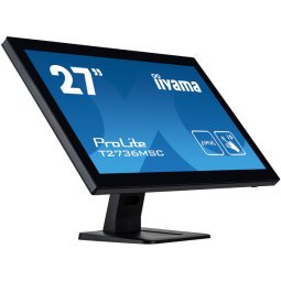 iiyama ProLite T2752MSC-B1 écran plat de PC 68,6 cm (27") 1920 x 1080 pixels Full HD LED Écran tactile Noir