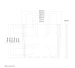 Neomounts FPMA-W110BLACK Support pour écran mural 10-40" - ultra-plat
