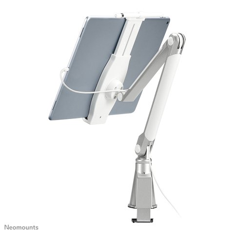 Soporte de tablet de escritorio portátil Neomounts by Newstar Plata, 360°, 45°, 1 kg