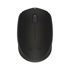 Logitech B170 Black Bp ratón Oficina Ambidextro RF inalámbrico Óptico