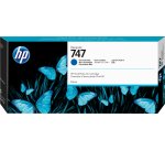HP 747 - chromatic blue - original - DesignJet - ink cartridge