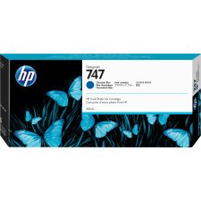 HP Cartouche d'encre DesignJet 746 de 300 ml bleu chromatique