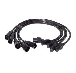 APC NetShelter - Cordon d'alimentation - Prises C14 et C13 - 0,6m