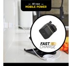 OtterBox UK Wall Charger 30W GaN - 1X USB-C 30W USB-PD, noir
