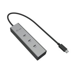 i-tec Metal USB-C Charging HUB 5port with USB-C video 8K + Power Delivery 85W