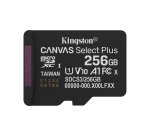 Kingston Technology 256GB microSDXC Canvas Select Plus Gen3 150MB/s A1 (Adaptateur SD inclus)