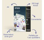 Epson Carta per l'ufficio A4 80 g/m2, 500 fogli