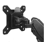 StarTech.com Bras de Bureau à Double Écrans avec USB et Audio, Support de Bureau VESA pour Écrans jusqu'à 32" (8kg), Bras Ergonomique pour Double Écrans à Mouvement Complet - Noir
