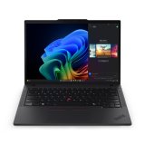 Lenovo ThinkPad T14 Gen 6 (AMD) Copilot+ PC AMD Ryzen AI 7 350 Ordinateur portable 35,6 cm (14") WUXGA 32 Go DDR5-SDRAM 1 To SSD Wi-Fi 7 (802.11be) Windows 11 Pro Belge Noir