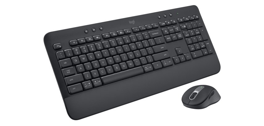 Logitech Signature MK650 Combo for Business clavier Souris incluse Bureau Bluetooth QWERTY US International Graphite