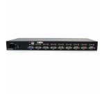 StarTech.com Commutateur USB VGA KVM 8 ports à montage sur rack avec audio (câbles audio inclus)