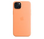 Apple iPhone 15 Plus Silicone Case with MagSafe - Orange Sorbet