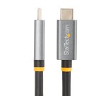 StarTech.com Cavo USB4 da 1 m, Cavo USB Type-C Certificato USB-IF, 40 Gbps, cavo di ricarica e trasferimento dati USB-C, 100W PD, 8K 120Hz/4K 240Hz, compatibile con Thunderbolt