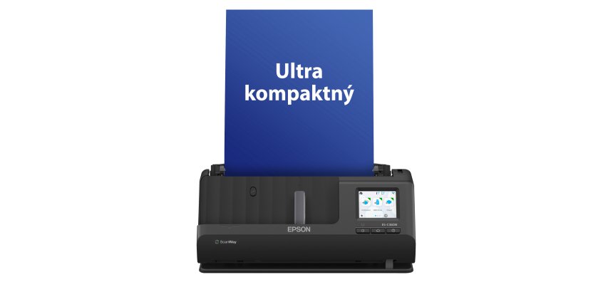 Epson ES-C380W Chargeur automatique de documents + Scanner à feuille 600 x 600 DPI A4 Noir