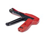 StarTech.com Pistola per fascette in nylon, strumento per l'installazione/serraggio e il taglio di fascette per cavi, pinza per fascette in nylon da 2,4 mm a 4,8 mm, TAA