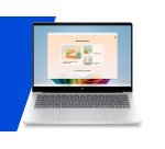 HP E4EV3EA laptop Copilot+ PC Intel Core Ultra 7 356H Computer portatile 35,6 cm (14") 2K 32 GB LPDDR5x-SDRAM 1 TB SSD Wi-Fi 7 (802.11be) Windows 11 Home Argento