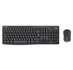 Logitech MK370 Combo for Business teclado Ratón incluido Oficina RF Wireless + Bluetooth QWERTY Portugués Grafito