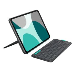 Logitech Flip Folio QWERTY Español Bluetooth Grafito
