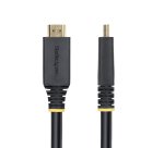 StarTech.com Câble HDMI Haut Débit Actif de 15m, 4K 60Hz/1440p 144Hz, HDR10/HDCP 2.2/ARC, 18Gbps, Cordon HDMI, UHD HDMI 2.0 pour TV/Moniteur/Écran, Gaine TPE
