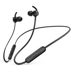 Philips Serie 1000 TAE1209BK/00 cuffia e auricolare Wireless In-ear, Passanuca Chiamate/Musica/Sport/Tutti i giorni Bluetooth Nero