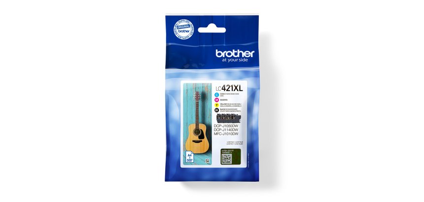 Brother LC421XLVAL - Pack de 4 cartouches d'encre originales