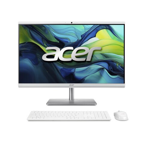 Acer Aspire C27-195ES Intel Core Ultra 5 125U 68,6 cm (27") 1920 x 1080 pixels PC All-in-One 16 Go DDR5-SDRAM 512 Go SSD Windows 11 Home Wi-Fi 7 (802.11be) Blanc