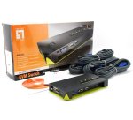 LevelOne KVM-0422 switch per keyboard-video-mouse (kvm) Nero, Verde