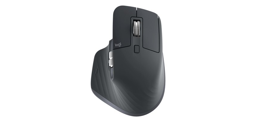 Logitech MX Master 3S, ratón inalámbrico de alto rendimiento con desplazamiento ultrarrápido, Ergo, 8000 DPI, seguimiento sobre cristal, clics discretos, Bluetooth, Windows, Linux y Chrome
