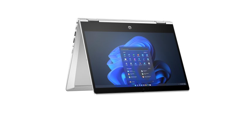 HP Pro x360 435 G10 AMD Ryzen™ 5 7530U Hybride (2-en-1) 33,8 cm (13.3") Écran tactile Full HD 8 Go DDR4-SDRAM 256 Go SSD Wi-Fi 6 (802.11ax) Windows 11 Pro Argent